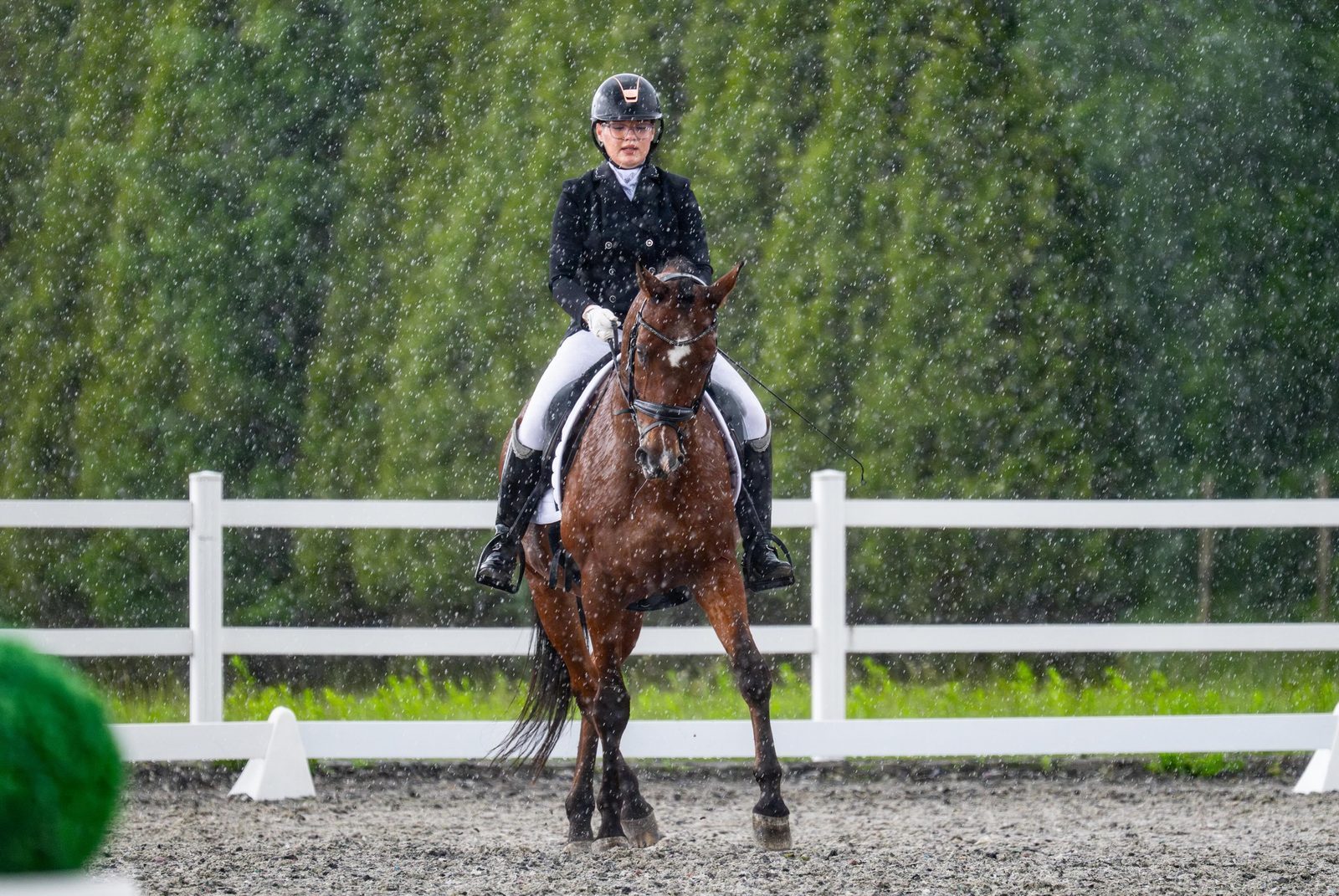 Riding Macrim in the rain